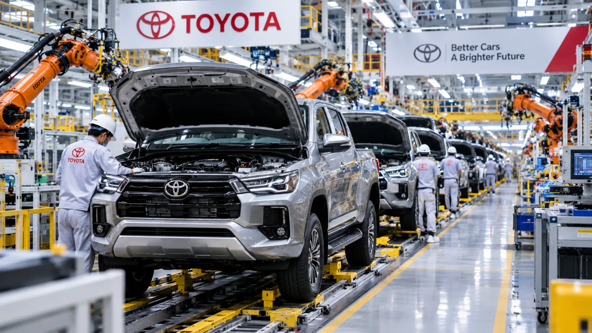 โรงงาน Toyota ในไทยระงับสายพานการผลิตชั่วคราวเนื่องจากวิกฤตน้ำท่วมใหญ่