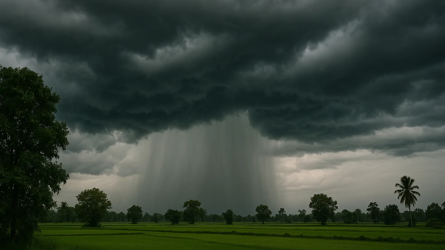 ไทยตอนบนเจอฝนหนัก เตือน 4 จังหวัดเสี่ยงน้ำท่วมฉับพลัน