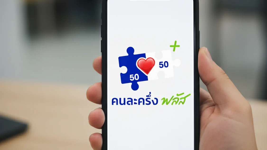 แจ้งด่วน! คนละครึ่งพลัส 2568 กลุ่มไม่มีสมาร์ตโฟนลงทะเบียนไม่ได้ แต่ยังได้สิทธิ์สวัสดิการเพิ่ม