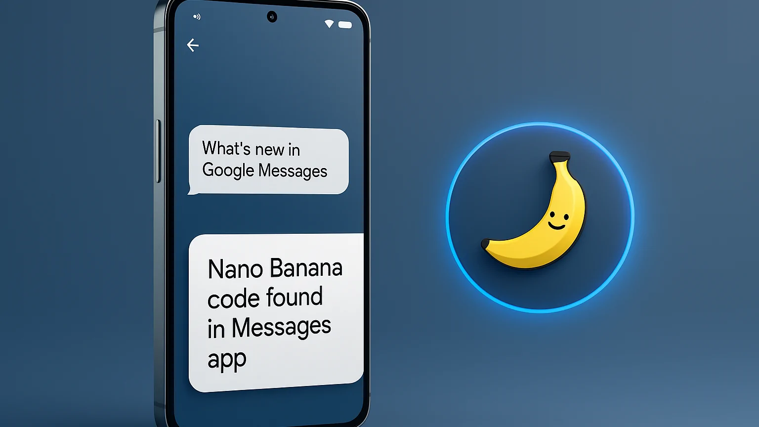 Google ซุ่มใส่โมเดลภาพ AI “Nano Banana” ลงแอป Messages  เตรียมสร้างรูปได้ตรงในห้องแชต