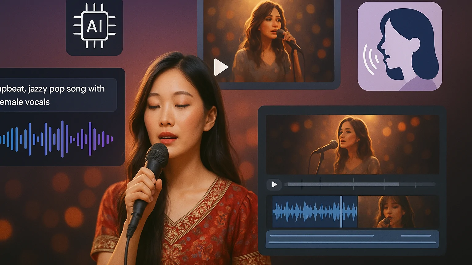 สร้างเพลงและมิวสิกวิดีโอ AI ครบวงจร ด้วย 5 เครื่องมือสุดอัจฉริยะ