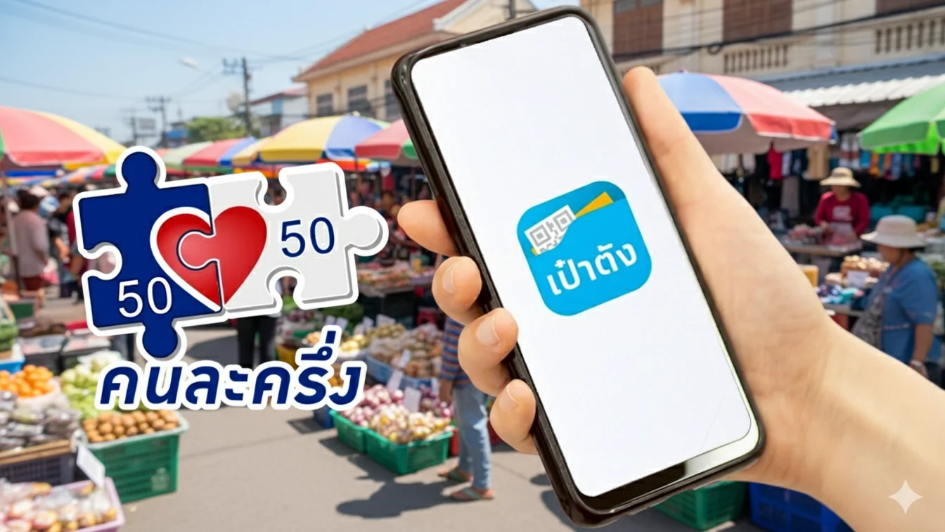 เริ่มแล้ว! “คนละครึ่งพลัส” ใช้สั่งอาหารเดลิเวอรีผ่านเป๋าตังได้แล้ววันนี้ 7 พ.ย. 68