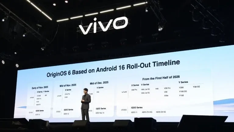 vivo ประเทศไทยประกาศไทม์ไลน์อัปเดต OriginOS 6 อย่างเป็นทางการ ครอบคลุมยาวถึงกลางปี 2026 รุ่นยอดนิยมได้อัปเดตเพียบ
