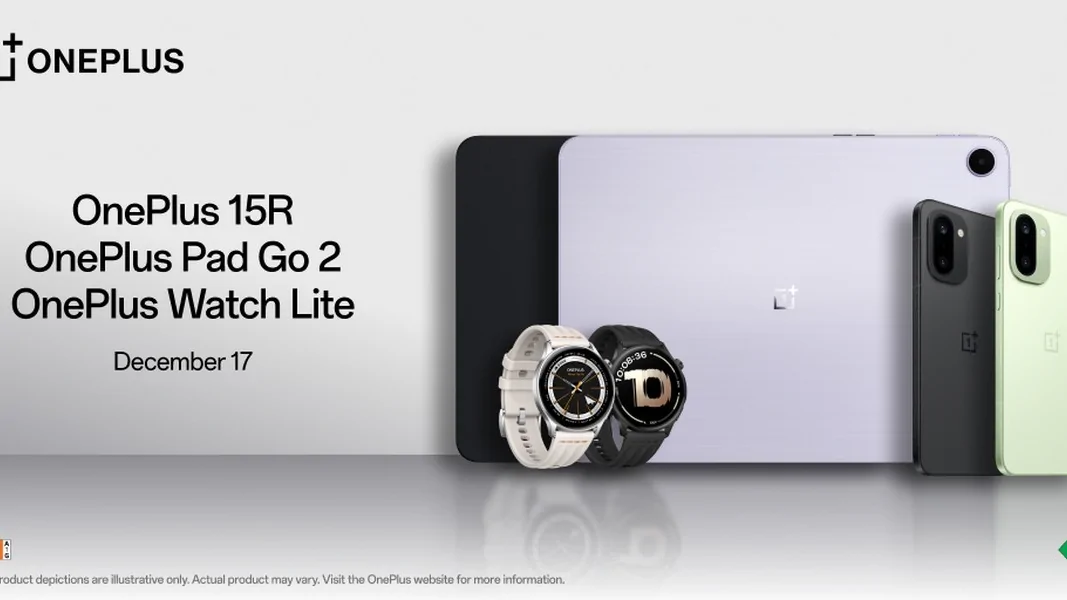 OnePlus เตรียมสร้างกระแสปลายปี เปิดตัวสมาร์ตโฟน 15R แท็บเล็ต Pad Go 2 และสมาร์ตวอทช์ Watch Lite ตอบโจทย์ผู้ใช้ทุกไลฟ์สไตล์