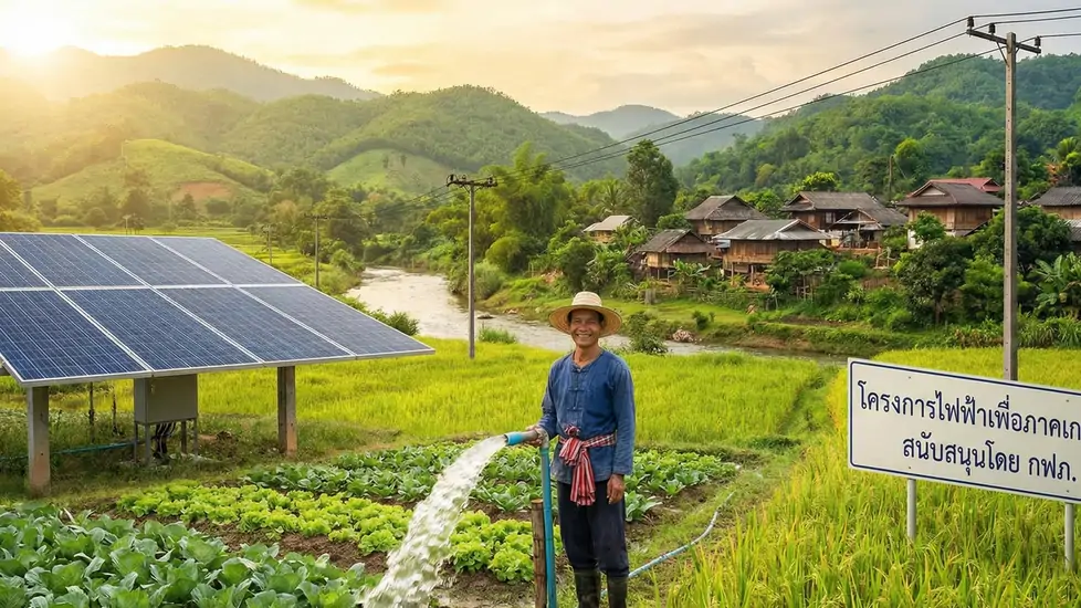 ครม.อนุมัติเดินหน้าโครงการไฟฟ้าเพื่อภาคเกษตร ระยะ 3 เดินเครื่องเพิ่มศักยภาพการผลิตในชนบททั่วประเทศ