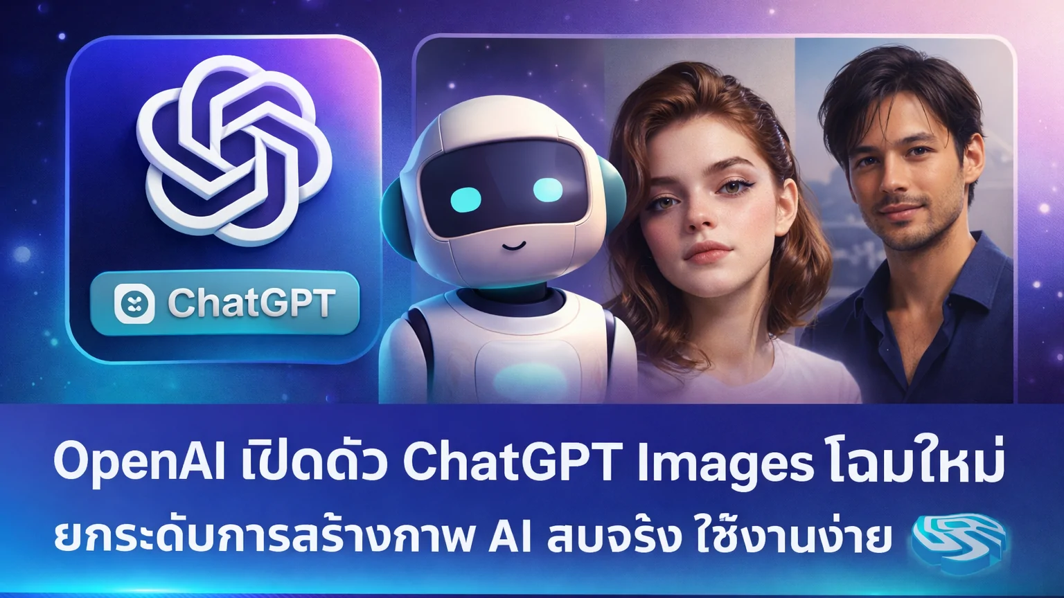 OpenAI เปิดตัว ChatGPT Images โฉมใหม่ ยกระดับการสร้างภาพ AI สมจริง ใช้งานง่าย รองรับภาษาไทย
