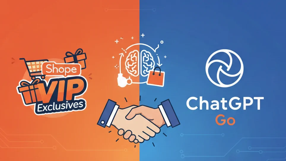 Shopee แจกสิทธิ์ใช้ฟรี ChatGPT Go นาน 3 เดือน! สมาชิก VIP ห้ามพลาด ใช้ AI เต็มประสิทธิภาพแบบไม่เสียเงิน