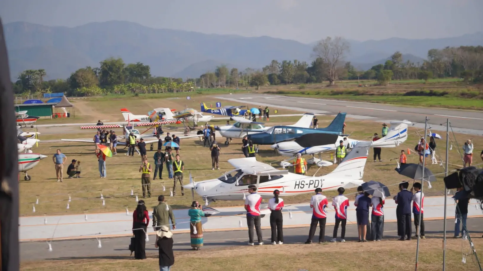 เชียงใหม่คึกคัก! เปิดฉาก “Chiang Mai Air Show 2026” ประชาชนแห่ชมการบินคึกคัก เข้าฟรีตลอดงาน