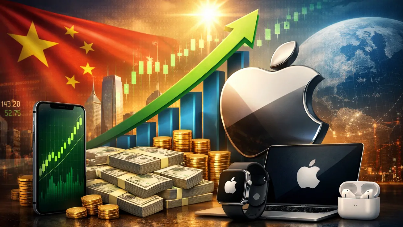 Apple โชว์งบแกร่ง กำไรทำนิวไฮ 4.2 หมื่นล้านดอลลาร์ จีนโตแรง 38% หนุนรายได้