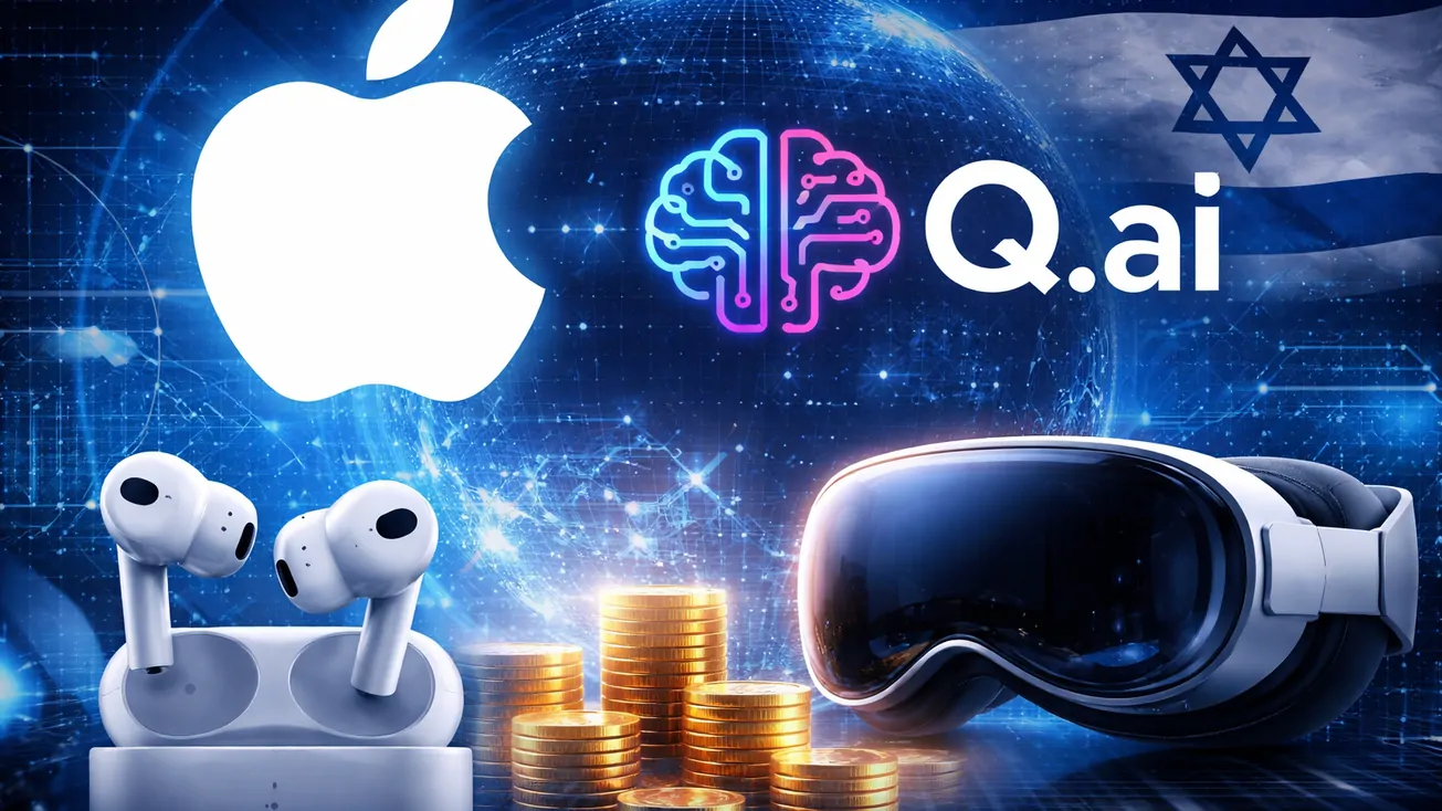 Apple ทุ่มซื้อ Q.ai สตาร์ทอัพ AI จากอิสราเอล เสริมเกมฮาร์ดแวร์อัจฉริยะ รับศึก AI เดือด