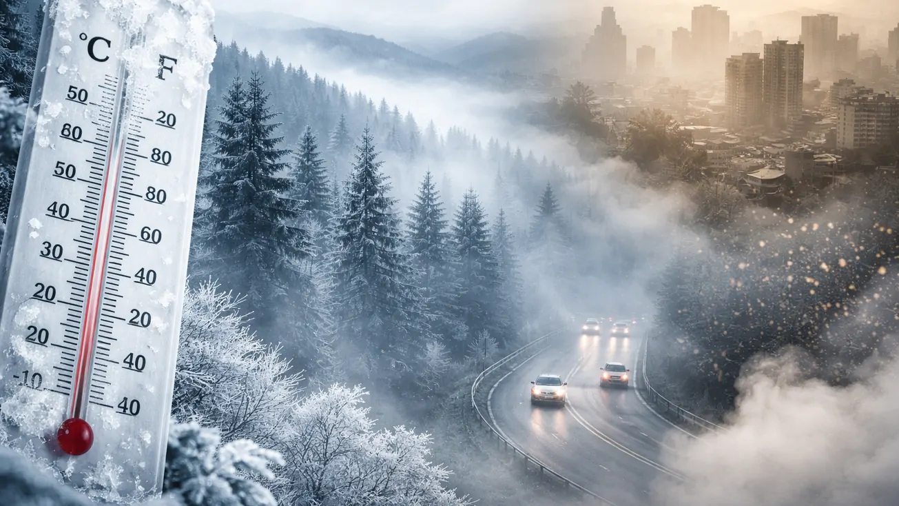 อุตุฯ เตือนมวลอากาศเย็นระลอกใหม่ อุณหภูมิลดลงหลายพื้นที่ หมอกหนา–ฝุ่นสะสมเพิ่ม