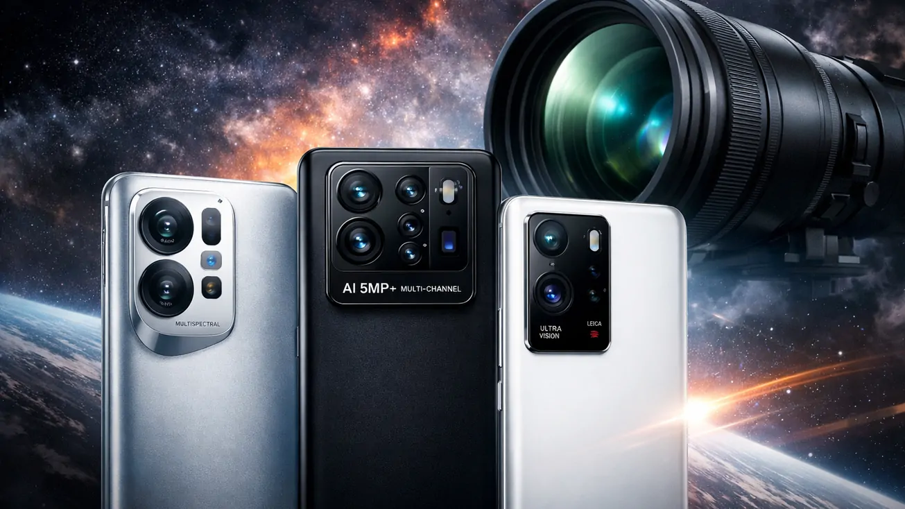 นักข่าวจีนเผย มือถือเรือธง 3 ค่ายอัปเกรดกล้องมัลติสเปกตรัม ดันซูเปอร์เทเลโฟโต้สู่ระดับใหม่