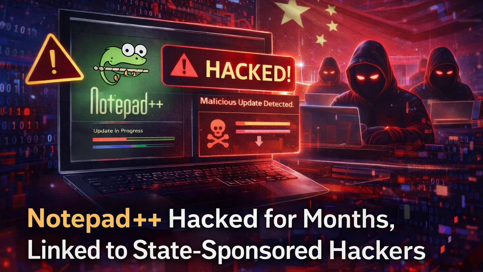 Notepad++ ถูกแฮ็กระบบอัปเดตหลายเดือน พบโยงกลุ่มแฮ็กเกอร์