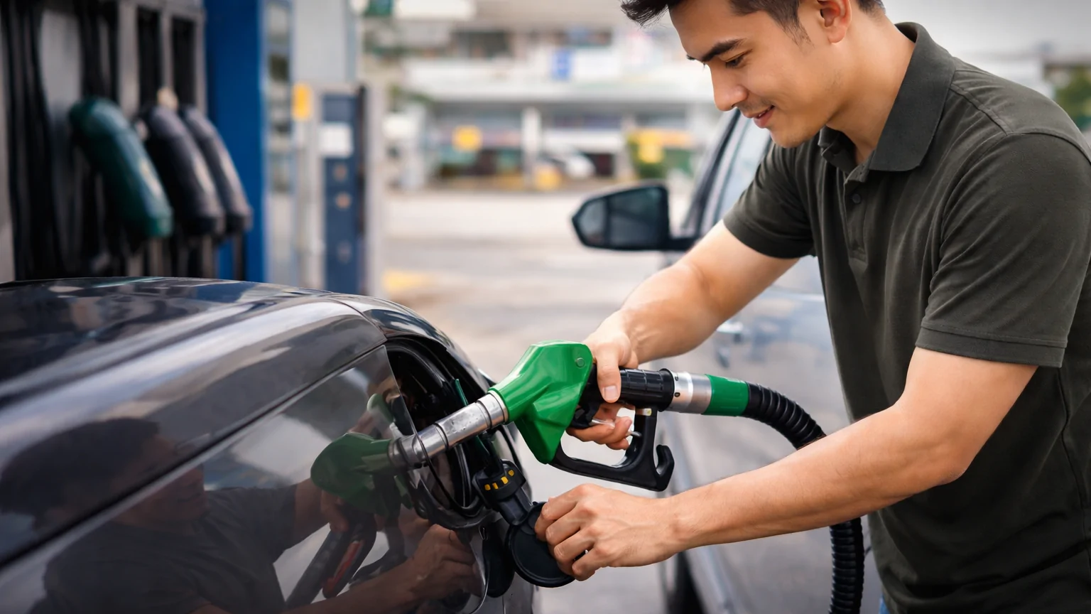 ราคาน้ำมันวันนี้ 9 ก.พ. 2569 ปั๊มใหญ่ตรึงราคา เบนซิน–ดีเซลยังนิ่ง เติมถังก่อนเริ่มสัปดาห์ได้