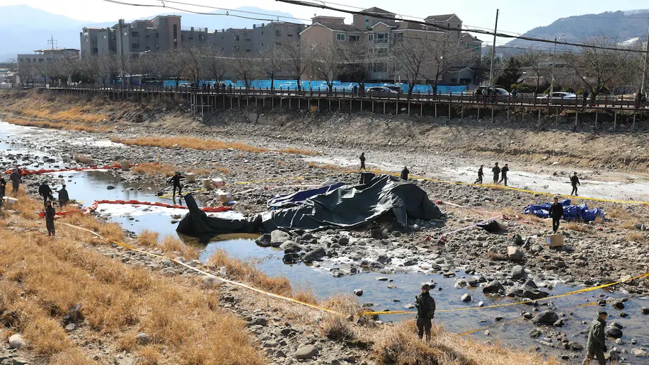 ด่วน! เฮลิคอปเตอร์โจมตี AH-1S Cobra กองทัพบกเกาหลีใต้ตกขณะฝึกซ้อม เสียชีวิต 2 นาย