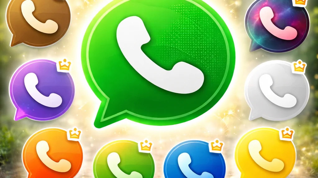 WhatsApp เบต้า Android เตรียมเปิดฟีเจอร์พรีเมียม เปลี่ยนธีม ไอคอน และสีแอปได้ตามใจ