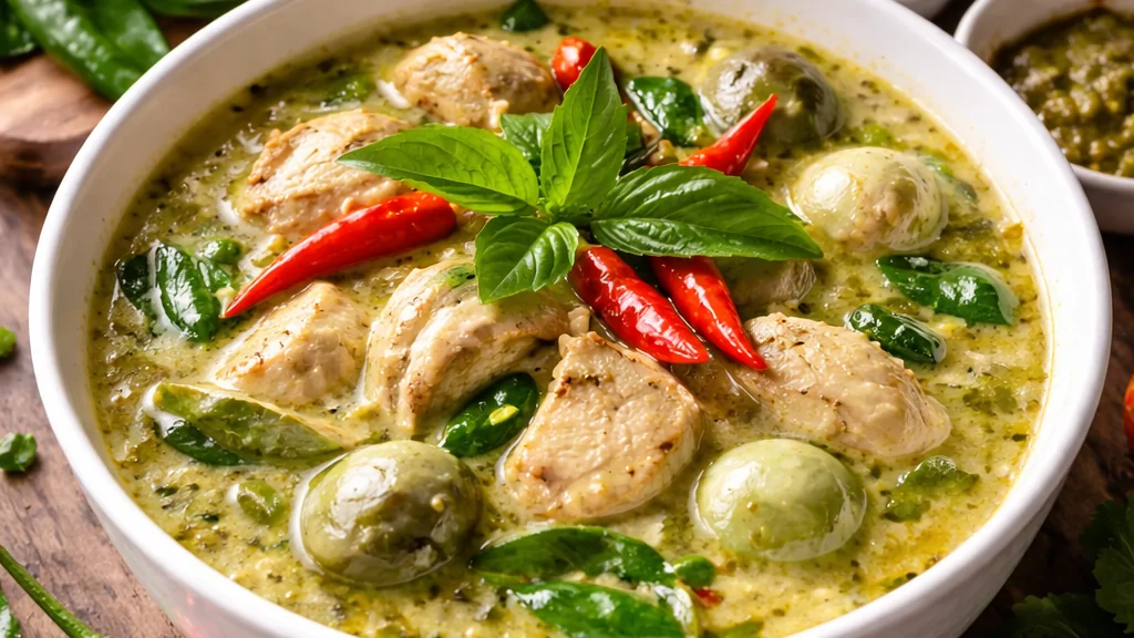 สูตรแกงเขียวหวานไทย รสชาติกลมกล่อม ทำง่ายแบบต้นตำรับ