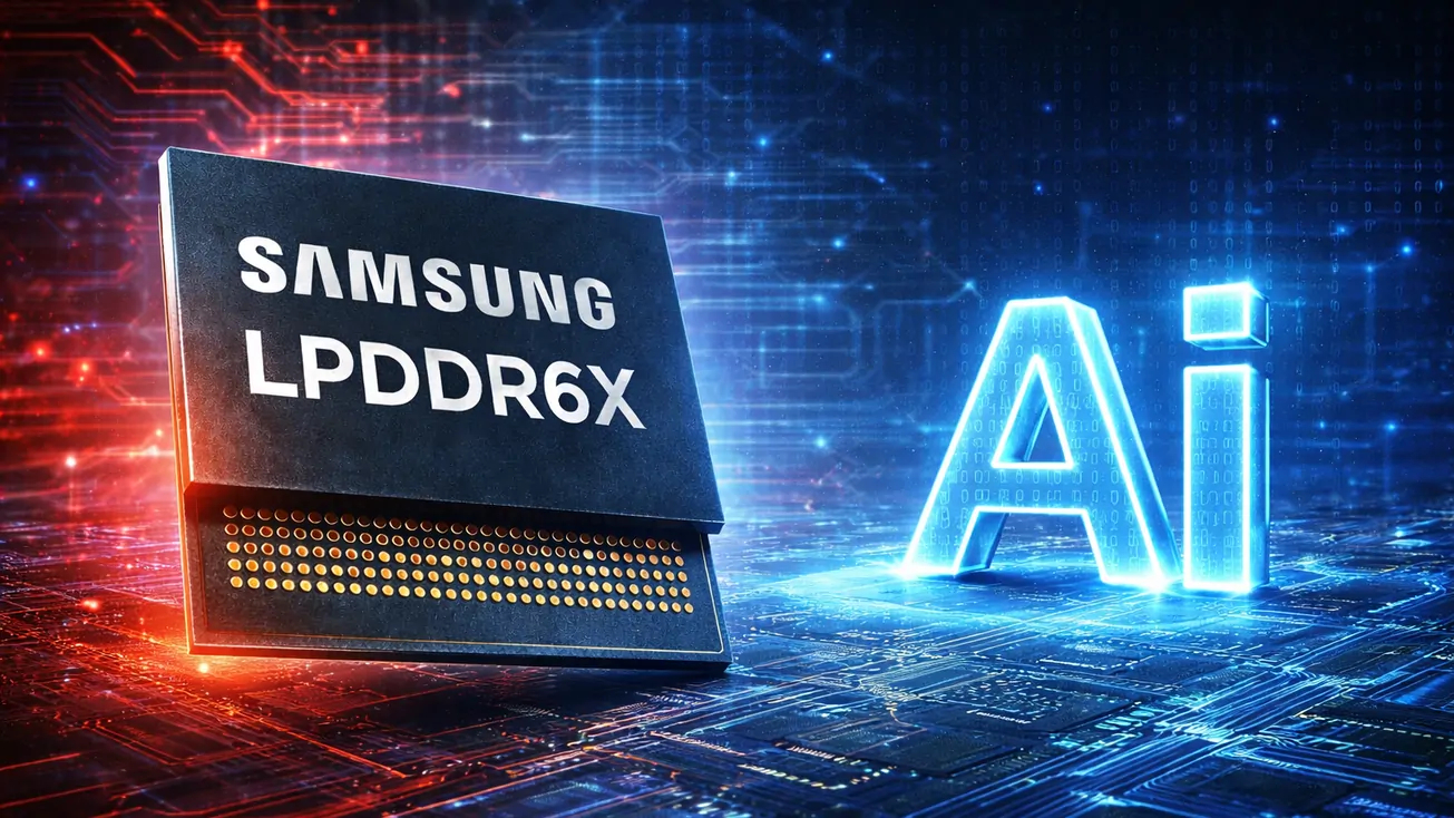 Samsung Electronics ส่งตัวอย่างหน่วยความจำ LPDDR6X รุ่นแรก ทดสอบชิป AI เจเนอเรชันใหม่