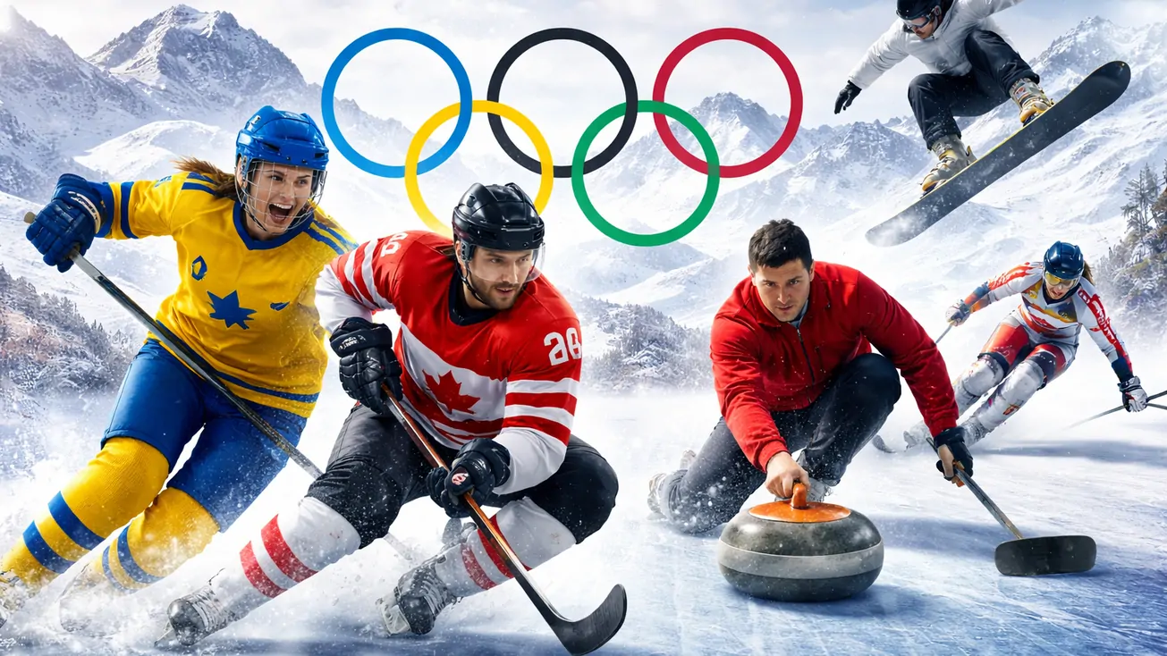 โอลิมปิกฤดูหนาว 2026 เข้าสู่ช่วงชี้ชะตา ฮอกกี้–เคอร์ลิงดวลเดือด หลายชาติขยับลุ้นรอบลึก