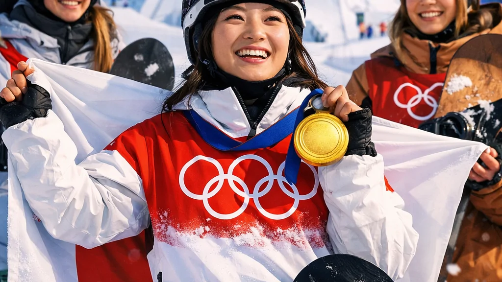 Mari Fukada คว้าทอง สโนว์บอร์ดสโลปสไตล์หญิง โอลิมปิกฤดูหนาว 2026