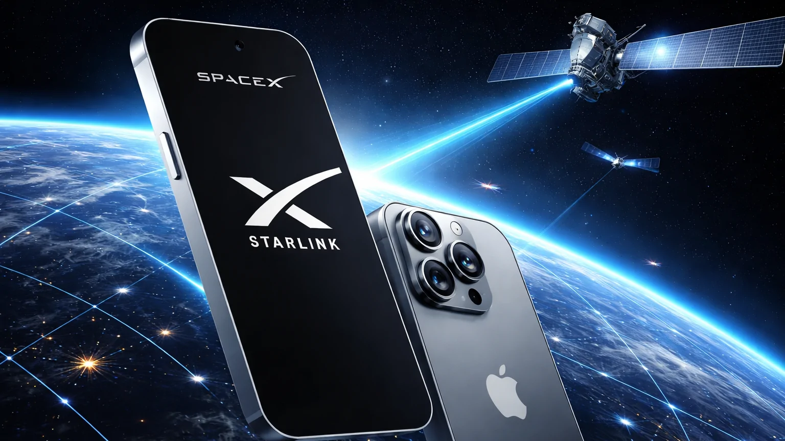ลือ Apple จับมือ SpaceX ดัน Starlink ลง iPhone 18 Pro เชื่อมต่ออินเทอร์เน็ตผ่านดาวเทียมทั่วโลก