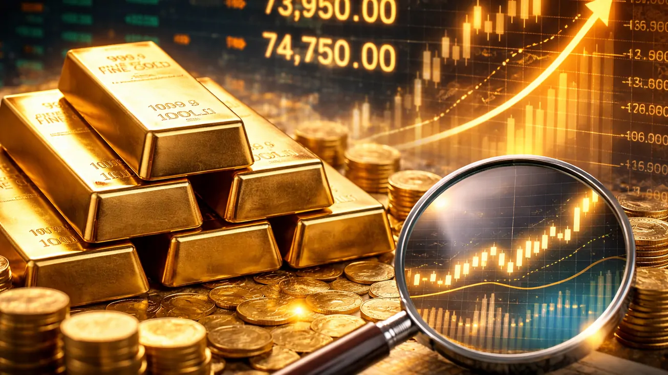 ราคาทองวันนี้ 20 ก.พ. 2569 ปรับครั้งที่ 10 ทองแท่งขายออก 73,950 บาท รูปพรรณ 74,750 บาท