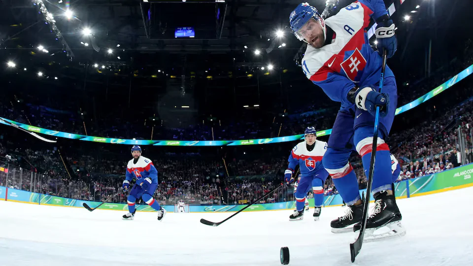 สหรัฐถล่มสโลวาเกีย 6-2 ลิ่วชิงทองฮอกกี้ชาย โอลิมปิก 2026 ดวลแคนาดา