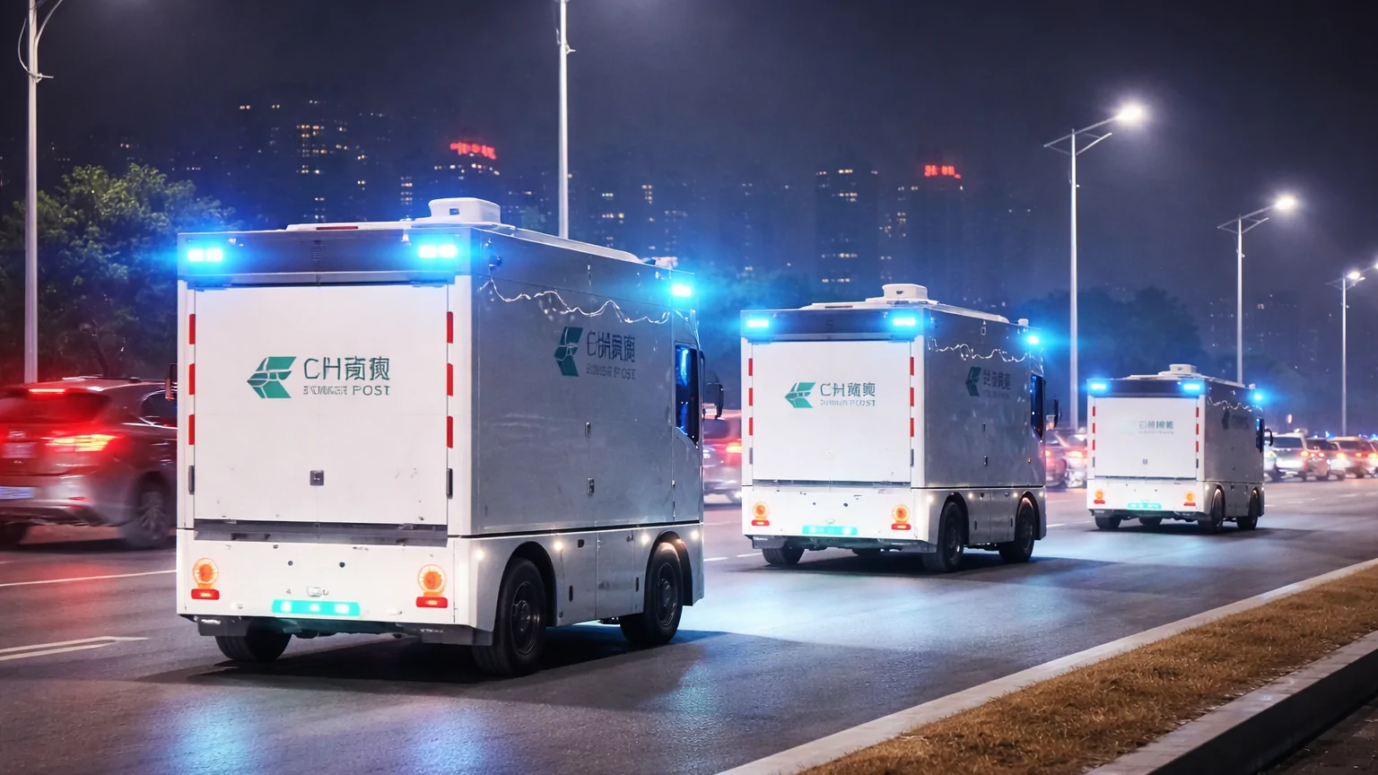 จีนเร่งใช้รถส่งพัสดุไร้คนขับกว่า 6,000 คัน วิ่งสะสมทะลุ 100 ล้านกม.