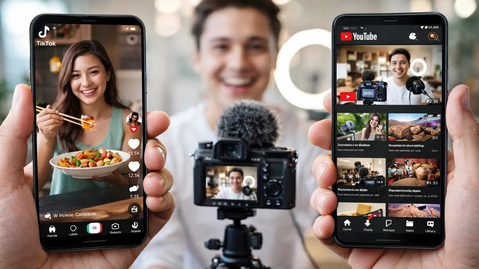 มือถือคู่ใจสายคอนเทนต์เลือกอย่างไรให้ปังทั้ง TikTok และ YouTube