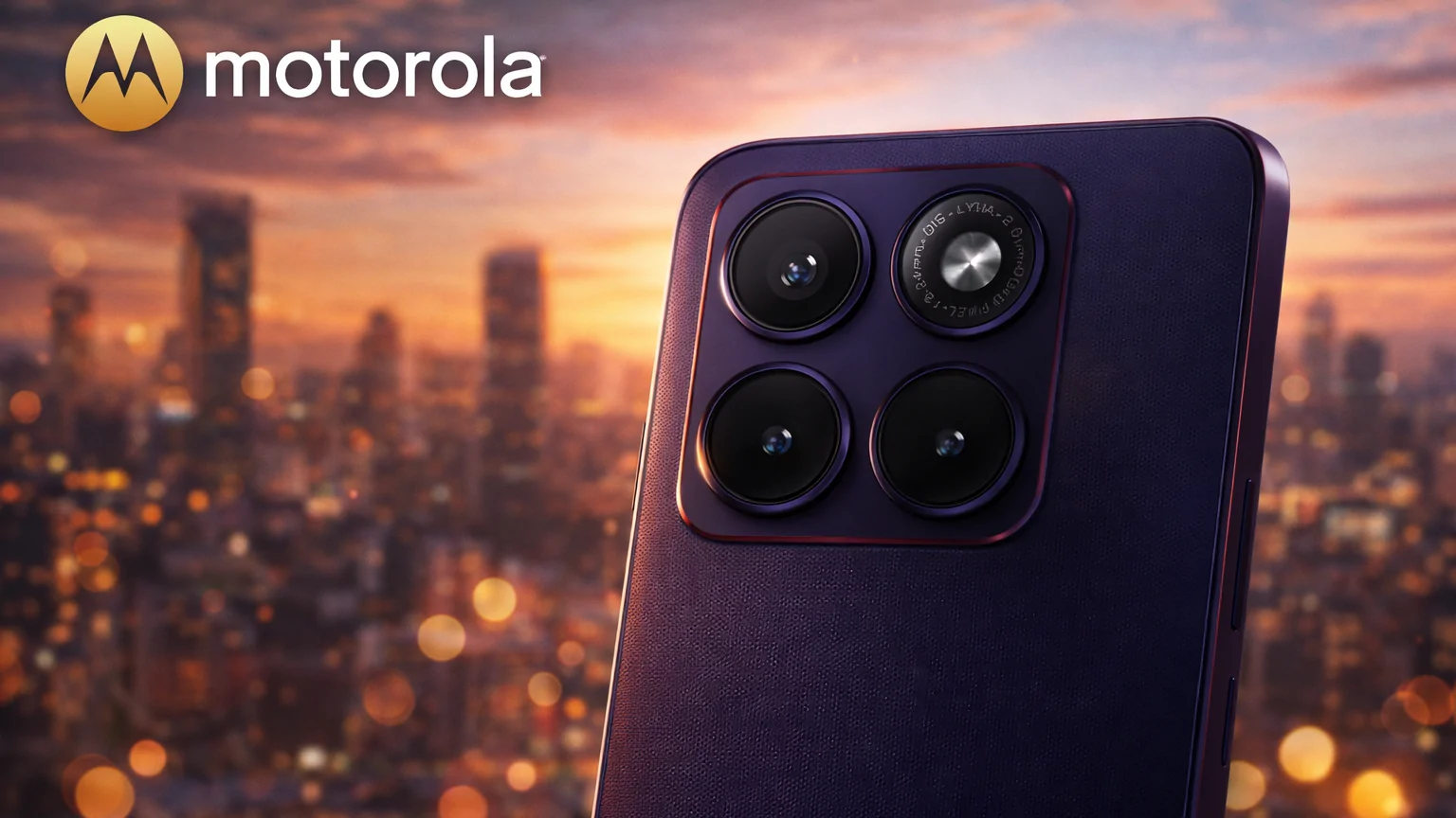 Motorola เตรียมเปิดตัวสมาร์ทโฟนกล้องสุดล้ำ พร้อมเซ็นเซอร์ LYTIA 2.0 รูรับแสง f/1.0 ในงาน MWC 2026