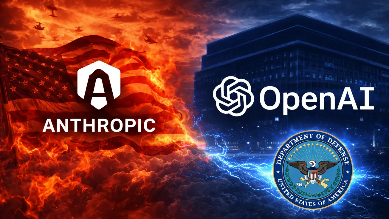 จุดยืน AI พลิกผัน Anthropic ถอนตัว, OpenAI เสียบดีลเพนตากอนท่ามกลางข้อถกเถียง