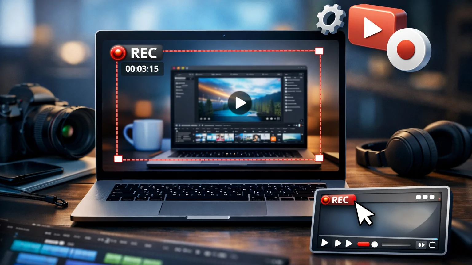 วิธีบันทึกหน้าจอคอมเป็นวีดีโอ