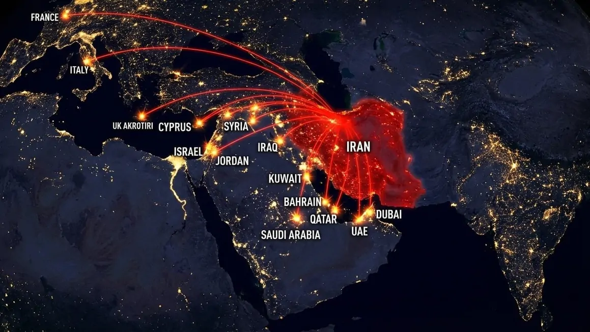 อิหร่านถูกกล่าวหาโจมตีข้ามชาติ 14 ประเทศในคืนเดียว ตะวันออกกลางระอุ เศรษฐกิจโลกปั่นป่วน