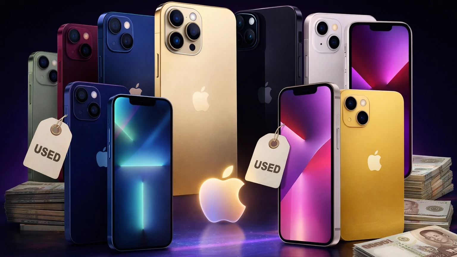 iPhone มือหนึ่ง vs มือสอง ทางเลือกใดคุ้มค่ากว่ากันในตลาดปัจจุบัน