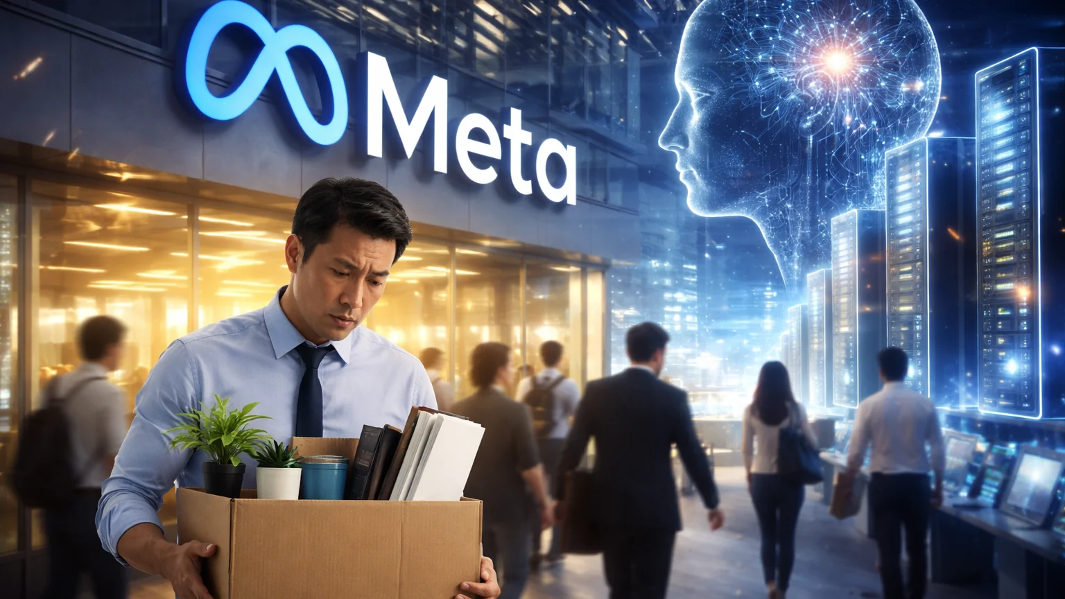 เมตาเผชิญทางแยก กลยุทธ์ AI แลกกับการปรับลดพนักงานครั้งสำคัญ