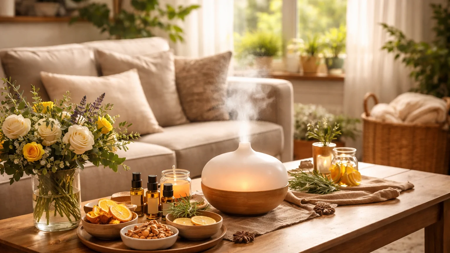 สร้างบรรยากาศบ้านอบอุ่น ด้วยกลิ่นหอมธรรมชาติ