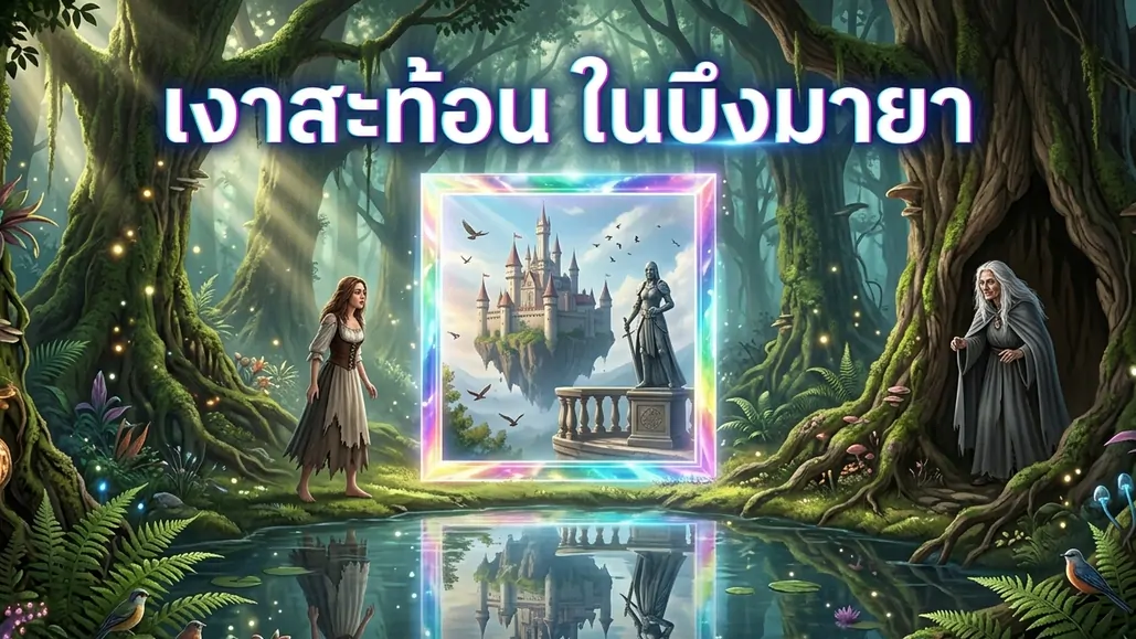 เงาสะท้อนในบึงมายา