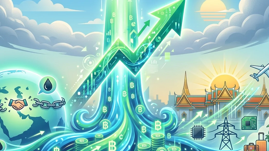 ดัชนีหุ้นไทยทะยานกว่า 47 จุด รับข่าวดีตะวันออกกลางคลี่คลาย โบรกเกอร์เตือนระวังแรงขาย