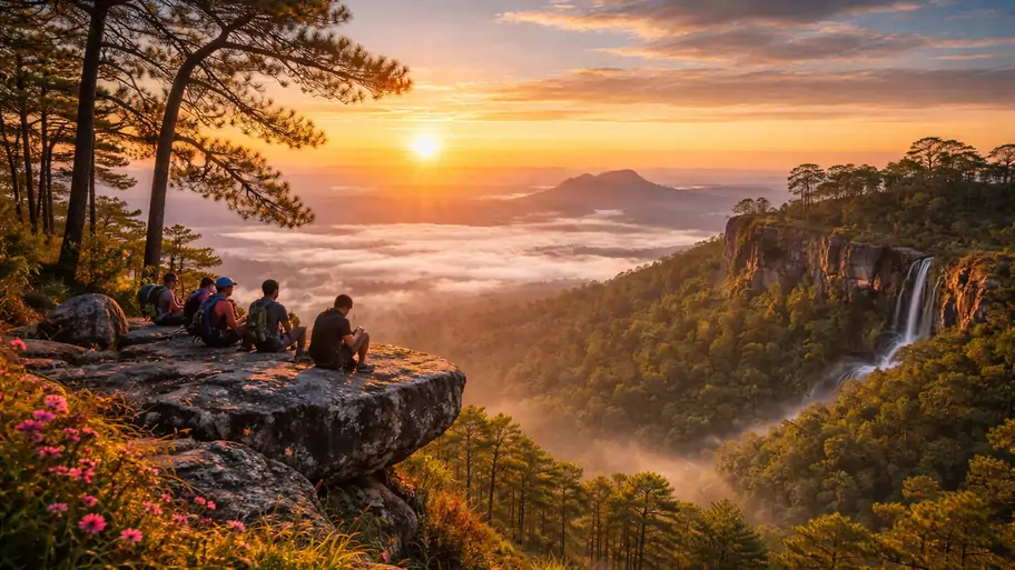 ภูกระดึง จังหวัดเลย บทพิสูจน์ใจของผู้พิชิต ท่ามกลางธรรมชาติอันบริสุทธิ์