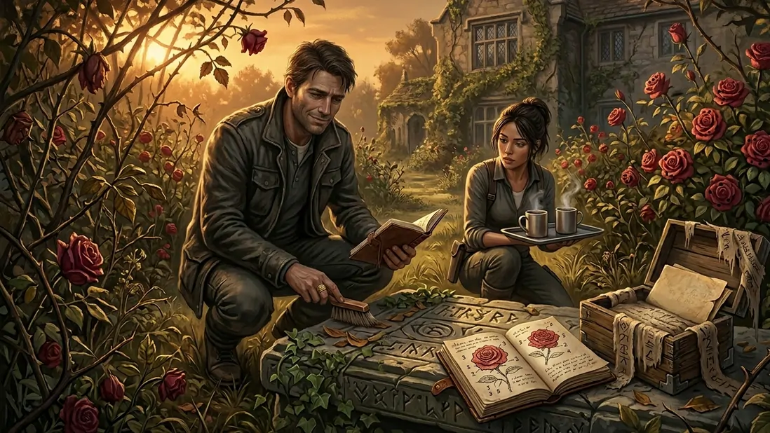 รหัสลับในสวนดอกไม้