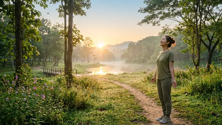แสงแดดอ่อนยามเช้า ของขวัญล้ำค่าจากธรรมชาติ เติมพลังกายใจให้สดใส