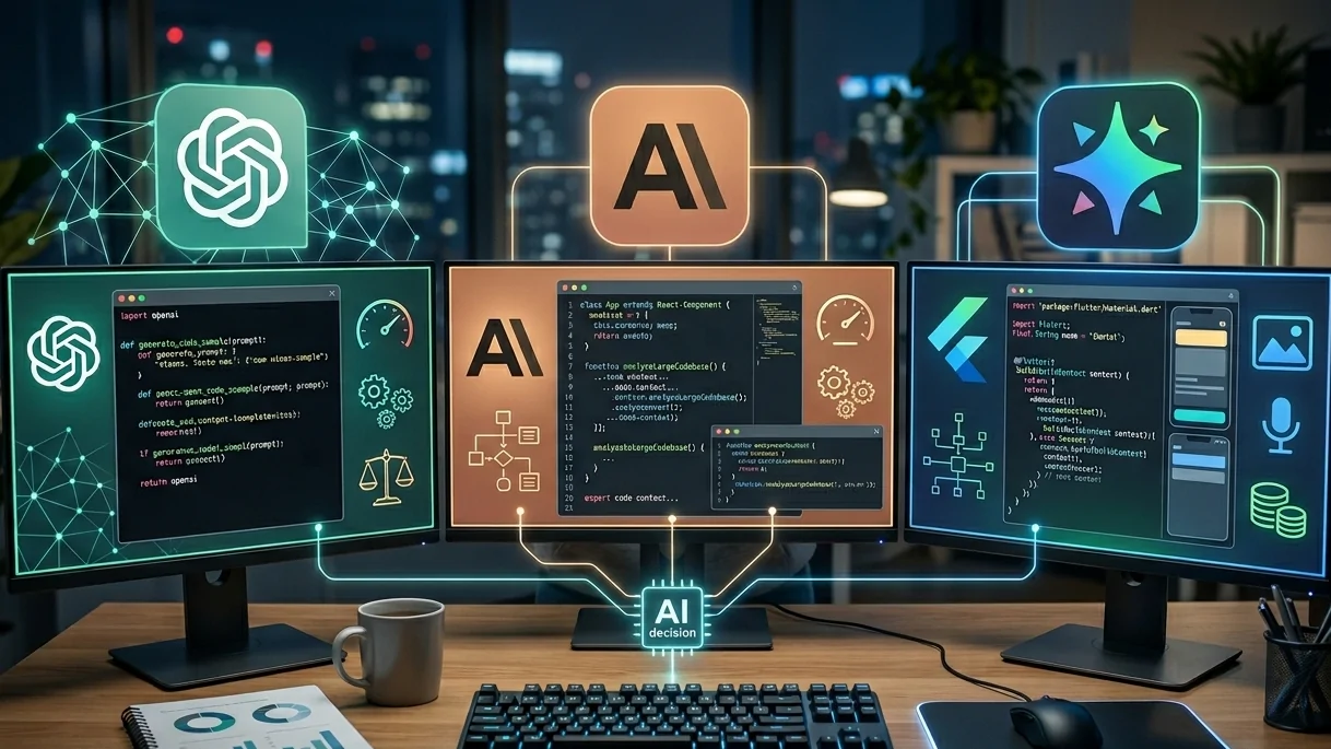 ทำเว็บและเขียนโค้ด เลือก ChatGPT, Claude หรือ Gemini ตัวไหนคุ้มค่าที่สุดสำหรับการพัฒนาซอฟต์แวร์ยุคใหม่