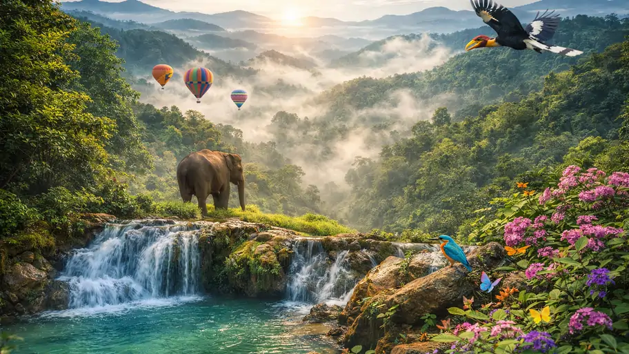 อุทยานแห่งชาติแก่งกระจาน อัญมณีหลากสีสันแห่งผืนป่าตะวันตก