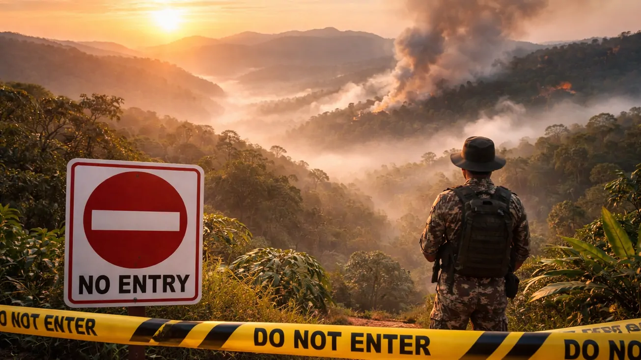 อุทยานแห่งชาติศรีน่านขยายเวลาปิดป่าเข้มงวด สกัดวิกฤตไฟป่าและหมอกควัน