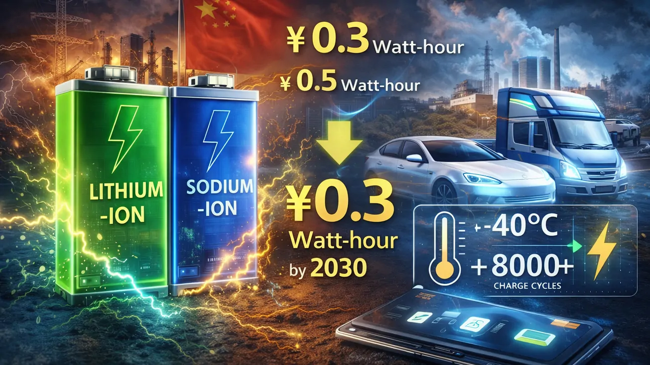 แบตเตอรี่โซเดียมไอออนผงาด คาดต้นทุนเทียบเท่าลิเธียม ประสิทธิภาพเหนือกว่าภายในปี 2570
