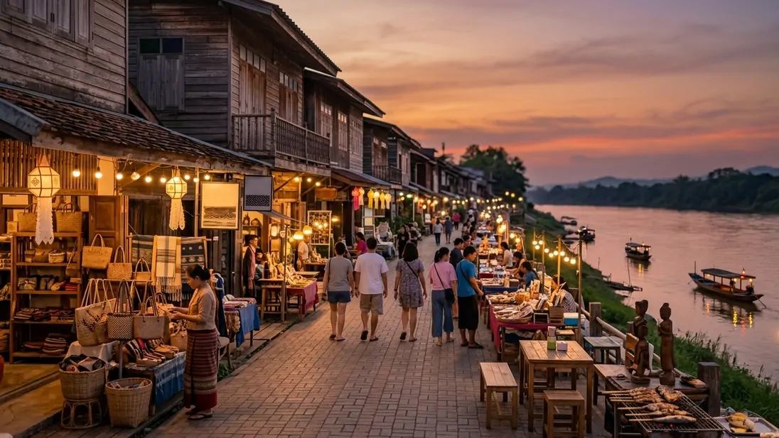 เชียงคาน เมืองเล็กริมโขง มนต์เสน่ห์แห่งวันวานที่ยังคงอบอวล