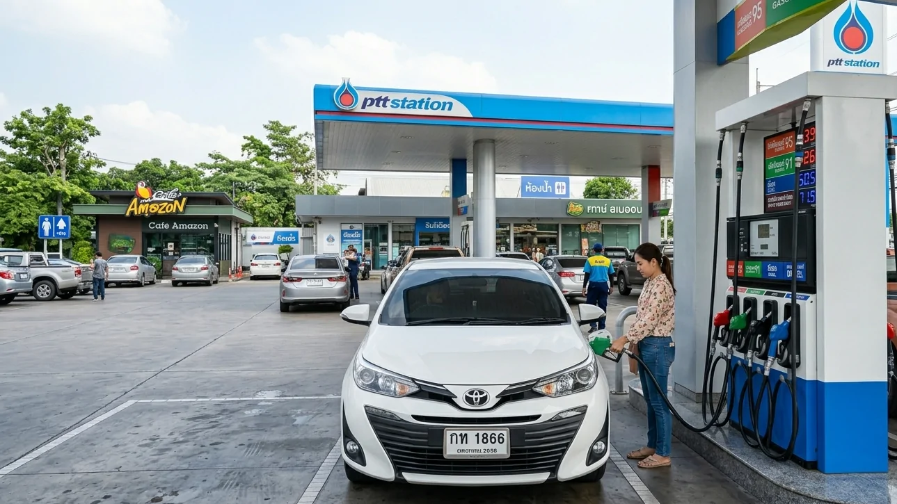 อัปเดตสถานการณ์ราคาน้ำมันเชื้อเพลิงทั่วประเทศประจำวันที่ 6 เมษายน 2569