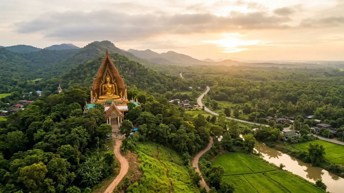 เขากระโจม สุพรรณบุรี ดินแดนแห่งศรัทธาและเรื่องเล่าโบราณ