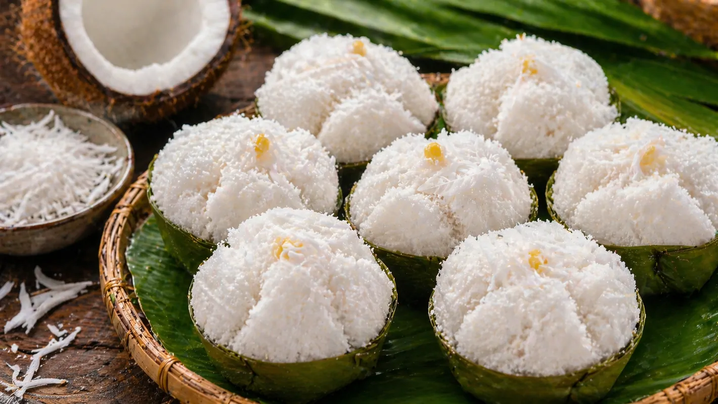 สูตรขนมถ้วยฟู สูตรนุ่มฟู หอม หวาน มัน ทำง่าย