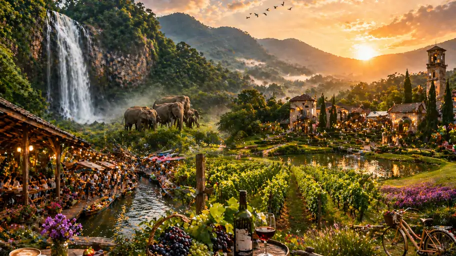 เขาใหญ่ นครราชสีมา มนต์เสน่ห์แห่งขุนเขาและชีวิตใกล้กรุง